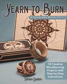 the cover of an instructional book on how to use woodturns and other crafts