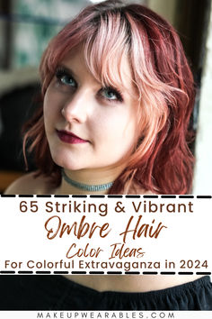 Vibrant Ombre Hair Color Vibrant Ombre Hair, Ombre Hair Diy, Partial Balayage, Violet Ombre