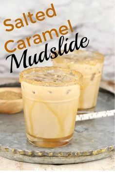 salted caramel mudslide is an easy and delicious dessert that's ready to be eaten