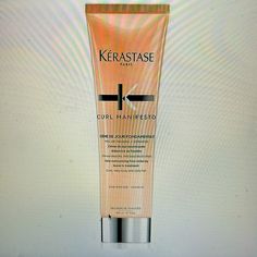 Kerastase Curl Manifesto Crme De Jour Fondamentale, Daily Moisturizing Frizz Reducing Leave In Treatment - 5.1 Oz Daily Moisturizer, Leave In, Red, Color