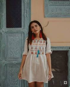 Komal Pandey, Summer Casual Outfit, Casual Indian Fashion, Kurti Designs Party Wear, Mode Boho, Dress Indian Style, Fashion Blogger Style, Person Standing, Indian Designer Outfits