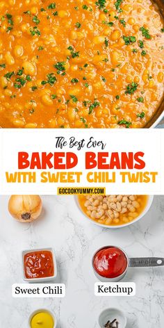 Make your dinners more exciting with our Easy Baked Beans, featuring a sweet chili twist. With just 10 minutes of prep and 40 minutes of cooking, you'll enjoy a side dish that's bursting with flavor, combining the sweetness of ketchup and chili with a hint of mustard and cloves. It's the perfect complement to any meal, offering a unique taste that's both sweet and savory. Easy Baked Beans, Knife Skills, Bbq Sides, Going Vegetarian, Sweet Heat