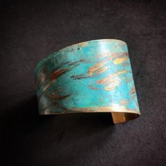 Artistic Gold Copper Bracelets, Artistic Patina Cuff Bracelet As Gift, Artistic Patina Cuff Bracelet Gift, Bronze Patina Bracelets As A Gift, Elegant Adjustable Cuff Bracelet With Patina, Elegant Adjustable Patina Cuff Bracelet, Artisan Bronze Patina Bracelets, Artisan Bronze Bracelets With Patina, Artisan Cuff Bracelet With Patina For Gifts