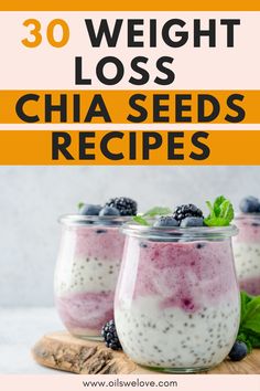 Smoothie Chia Seeds, Chia Seeds Recipes, Chia Seeds Recipe, Chia Seed Diet, Chia Seeds Pudding, Seeds Recipes, Chia Pudding Recipes Healthy, Smoothies Vegan, Chia Seed Recipes Pudding