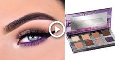 Urban Decay BAILOUT On The Run Mini Eyeshadow Palette | Eye Makeup Tutorial #makeup Eye Shadow Tutorials, Glowing Makeup Tutorial, Eye Makeup Trends, Blue Eye Makeup Tutorial, Affordable Makeup Brushes, Bronze Eye Makeup, Mini Eyeshadow Palette, Eyebrow Makeup Tutorial, Contour Makeup Tutorial