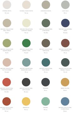 the different shades of paint that are used to create this color scheme for walls and ceilings