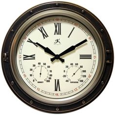 a clock with roman numerals on the face