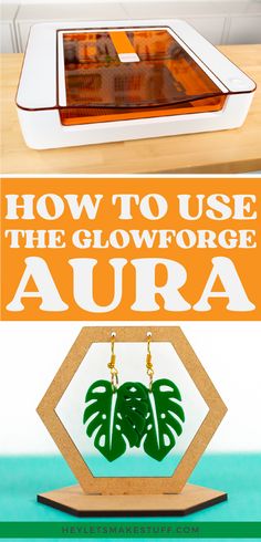 how to use the glowerge aura for jewelry making and diy crafts with kids