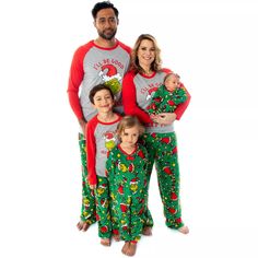 Dr. Seuss The Grinch Who Stole Christmas Matching Family Pajama Sets : Target The Grinch Who Stole Christmas, Grinch Pajamas, Pajamas For Teens, Dr Seuss The Grinch, Christmas Pjs Family, Grinch Who Stole Christmas, Pajama Outfit, Matching Family Christmas Pajamas, Christmas Jammies