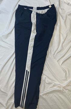 No rips or stains 25 Adidas Sports Nylon Pants, Adidas Nylon Sports Pants, Windbreaker Pants, Adidas Men, Sweatpants, Adidas, Pants, Blue, Trousers