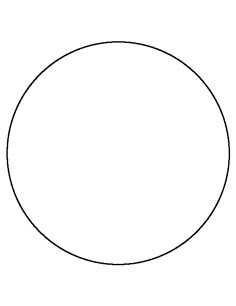 a black and white drawing of a circle