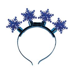 LESS THAN PERFECT: I am less than perfect because my batteries are dead. If you are willing to replace the batteries, I can still be a great addition to your holiday party and you can pick me up at a fraction of my original cost.Light up the party with these snowflake headbands! A crowning touch to your winter or Christmas accessories, these headbands will bring whimsy and delight to your holiday festivities. Hand them out as holiday party favors or include them with stocking stuffers. Plastic. (8 pcs. per unit) 5 1/4" x 8" Includes batteries. Snowflake Headbands, Snowflake Lights, Holiday Party Favors, Christmas Accessories, Holiday Festival, Holiday Party, Holiday Parties, Stocking Stuffers, Batteries