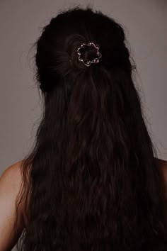 Half Ponytail, Fairy Hair, Twist And Shout, Head Hair, Hair Strand, Aesthetic Hair, Thick Hair, Prom Hair, Dark Hair