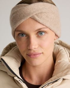 Soft and toasty is the mood behind our Mongolian Cashmere Twist Headband. With our way-warmer-than-wool Grade-A Mongolian cashmere, it's ready to be the final touch to cozy up any outfit. Winter Headband, Winter Headbands, Silk Cami, Quarter Zip Sweater, Twist Headband, Scarf Gift, Final Touch, Just Run, The Mood