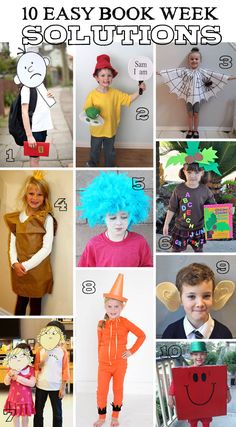 the 10 easy book week costumes for children