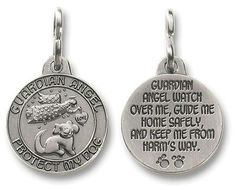 Guardian Angel Dog Charm - 100% Angel