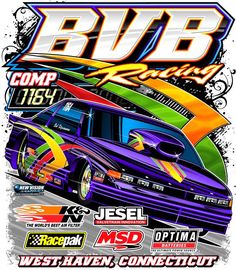 an advertisement for the bjb racing event