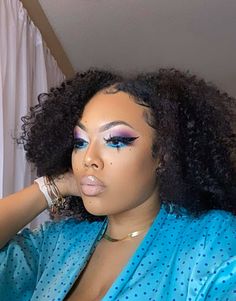 Makeup Baddie, Neutral Glam, Makeup Flawless, Crease Makeup, Powder Face, Carnival Makeup, Cut Crease Makeup