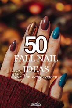 Looking for fall nail inspiration? We've got 50 chic, fall nail design ideas to try that are on trend for the season! So many styles from minimal fall nails to warm autumn tones. It's time for your fall manicure! Glowing Skin Mask