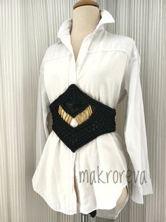 > Custom design , 🌿If there is a special color you want, please contact by message. 🌿 Fast shipping > Shiny material > Adds elegance on your swimsuits or evening dresses. Remember to send your phone number for fast delivery Macrame Belt Outfit, Macrame Corset Belt, Black Belts For Summer Party, Black Party Belts For Summer, Black Corset Belt For Festival, Elegant Black Corset Belt For Summer, Elegant Black Summer Corset Belt, Black Bohemian Embroidered Belt, Bohemian Black Embroidered Belt