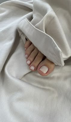 Pedicure Inspo 2024, Clean Toe Nails, Milky Pink Nails, Milky Pink, Gel Toe Nails, Dreamy Aesthetic, Toe Nail Color, Hello Nails, Summer Toe Nails