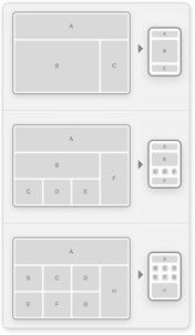 four different types of electronic devices are shown in this graphic style, including the keyboard and mouse