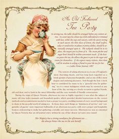 Old-Fashioned Southern Tea Party | an old fashioned tea party more tea party tea… High Tea Event, Chocolate Cabinet, English Desserts, Victorian Tea Party, Fancy Tea, Tea History, High Tea Party