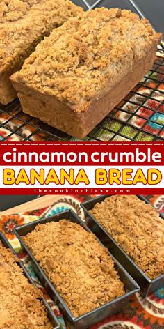 Try this mouth-watering Cinnamon Crumble Banana Bread! It's a soft, moist, and flavor-packed quick bread that is easy to prepare. Enjoy the goodness of this tasty recipe for your Christmas morning breakfast together with your favorite coffee. Its crumble toppings make it more appetizing, and you can't resist. A perfect treat as well for your holiday brunch this holiday season! Banana Bread Recipe Cinnamon Crumble, Banana Crumble Bread, Banana Crumb Bread, Cinnamon Crumble Banana Bread, Banana Bread Donuts Baked, Banana Bread Crumble Topping, Banana Bread With Cinnamon Crumble, Banana Bread Topping Ideas, Thanksgiving Banana Bread