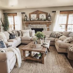 Discover charming farmhouse rustic living room ideas to transform your space into a cozy haven. Get inspired by timeless design elements and cozy accents perfect for your next renovation project.Also check out 10+ Charming Rustic Farmhouse Porch Ideas For Your Dream HomeNote: images are AI createdDesigning a rustic farmhouse living room with high ceilings offers a canvas for creating a bright, cozy space with touches of color. Begin by embracing Rustic Farmhouse Living Room Ideas, Style Living Room Ideas, Rugs Rustic, Scandinavian Decor Living Room, Farmhouse Living Room Ideas, Living Room Decor Country, Brown Couch Living Room, Farmhouse Living Room Furniture, Farmhouse Designs