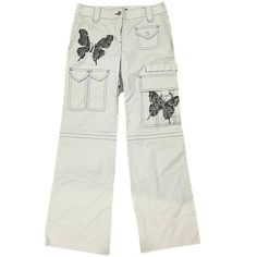 Bcbg Maxazria Jeans Butterfly Cargo Pants! Beautiful New With Tags Y2k Cargo Pants With O Ring Hardware And Adorable Details, Retailed For $140. Size 0, See Measurements. Always Open To Trades Or Offers! Jeans Butterfly, Butterfly Y2k, Y2k Cargo Pants, Red Jeans, Black Denim Jeans, Distressed Black Jeans, Dark Wash Jeans, Blue Denim Jeans, Denim Wash