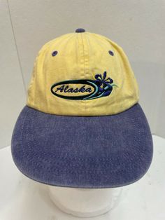 Vintage Alaska StrapBack Hat Cap Embroidered Flower Logo - OSFA - Adjustable Condition is used. We are a small business and our number one priority is to ensure that each and every customer is 100 percent satisfied with their purchase. If you have any problems with your order, please contact us before leaving negative feedback. We will quickly help resolve any concerns. Thank you! 2016 Tumblr Outfits, Vintage Hats For Women, Nyc Hat, Vintage Alaska, Summer Board, Thrift Inspo, School Clothes, Vintage Cap, Vintage Hats