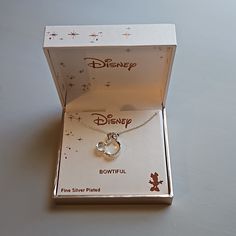 Brand New. Disney Minnie Jewelry Necklace. It's Fine Silver Plated. Colors Are Silver And Bow Is Rose Gold, With Pretty Diamond Looking Gems In Minnie. Minnie Mouse Necklace, Disney Personalized Necklaces For Gifts, Themed Mickey Mouse Jewelry As Gift, Disney Minnie Mouse Jewelry, Disneyland Jewelry, Sally Halloween Costume, Disney Princess Jewelry, Nightmare Before Christmas Costume, Minnie Mouse Skirt