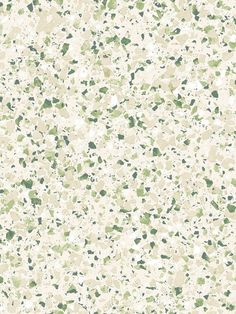 a white and green speckled wallpaper pattern