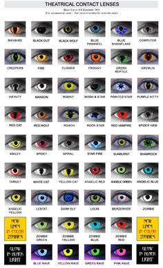 Crazy Contact Lenses | Crazy Contact Lenses for Halloween | Scary Website Cool Contacts Lenses, Cosplay Eye Contacts, Scary Contact Lenses, Cool Eye Contacts, Scary Contacts, White Contacts Halloween, Creepy Contacts, Halloween Eye Contacts, Green Reptile