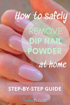 Nail Dips At Home, Remove Dipped Nails At Home, How To Do Dipped Nails At Home, Dip Powder Nails How To Do, Medium Length Dip Powder Nails, How To Take Off Dipped Nails At Home, Dip Powder Nail Removal At Home, Dip Powder Nail Tips And Tricks, Dip Removal At Home