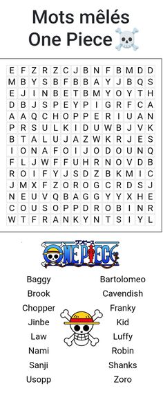 the word search is shown with words in spanish and english, as well as an image of