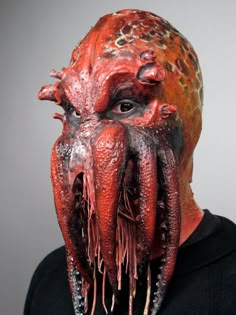 Ph'nglui mglw'nafh Cthulhu R'lyeh wgah'nagl fhtagn #cms #cinema #makeup #school #monster #spfx #special fx #cthulhu Trick Photography, Spfx Makeup, Prosthetic Makeup, Movie Makeup, Special Makeup, Special Fx Makeup, Horror Makeup, Theatrical Makeup