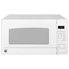 a white microwave oven with the door open