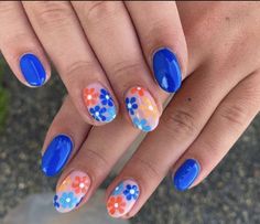 Summer Nails 2024, Fun Summer Nails, Summer Nail Ideas, Subtle Nails, Simple Gel Nails, Summery Nails, Simple Acrylic Nails, Summer Acrylic Nails