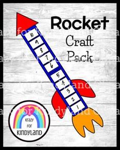 a rocket craft pack with the word rocket on it and an image of a rainbow