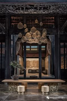 Chinese Interior Design, Chinese Style Interior, Indochine Style, Chinese Interior, Lobby Design, Timeless Luxury, Modern Chinese