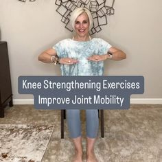 Chair Yoga For Seniors | Seated Chair Exercise. This video is an all around body workout. Just do your best and forget the rest 👍♥️☺️ | Instagram Knee Strengthening Exercises, How To Strengthen Knees