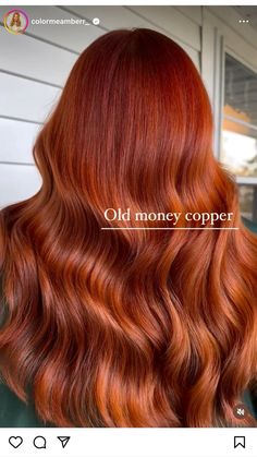 Copper Hair Colour Ideas, Vibrant Copper Red Hair, Pomegranate Hair Color, Copper Red Hair Color Balayage, Auburn Copper Hair Color, Fun Red Hair Color Ideas, Red Hair Gloss, Red And Ginger Hair, Intense Copper Hair