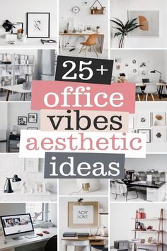 25+ Office Vibes Aesthetic Ideas for Spreadsheet Chic and Boardroom Sheek In Office Decor Ideas, Chic Office Desk Setup, Office Interior Design Color Schemes, Bulletin Board Ideas For Home Office, Ikea Cubicle Hacks, Office Cubicle Inspiration, Womans Home Office Decor, Office Desk Inspiration Cubicle, High School Office Decor