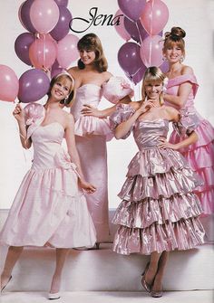 justseventeen:  March 1988. Jena Fashion Guys, Fashion 1980s, 80s Prom Dress, 80s Prom, 80’s Fashion, 80s And 90s Fashion, Vintage Prom