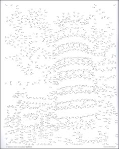 a white background with many dots and lines