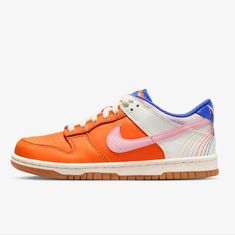 "Brand New" Nike Dunk Low Se (Gs) Color: Safety Orange/Med Soft Pink Style; Fn0600 801 Upper Material: Leather Made In Vietnam Endless Potential, Car Furniture, Clog Boots, Nike Models, Dunks Nike, Nike Dunk Low, Dunk Low, Kids Sneakers, Nike Sb