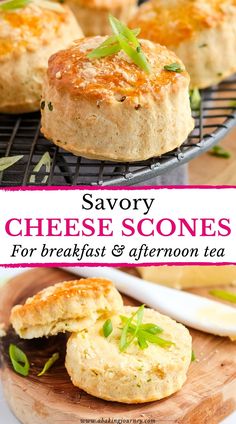 cheddar cheese scones are delicious savory, cheesy scones