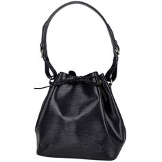 Louis Vuitton Petit Noe One-Shoulder Shawl Drawstring Epi Noir Black Shoulder Bag Size: Width Approx. 24cm Height Approx. 26cm Depth Approx. 18cm Shoulder Shawl, Louis Vuitton Petit Noe, Bags Louis Vuitton, Black Shoulder Bag, Louis Vuitton Bags, Louis Vuitton Bag, Shawl, One Shoulder, Bag Lady