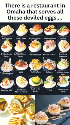 there is a restaurant in oman that serves all these deviled eggs and other delicacies